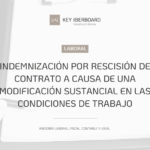 Rescision contrato por modificacion sustancial condiciones trabajo